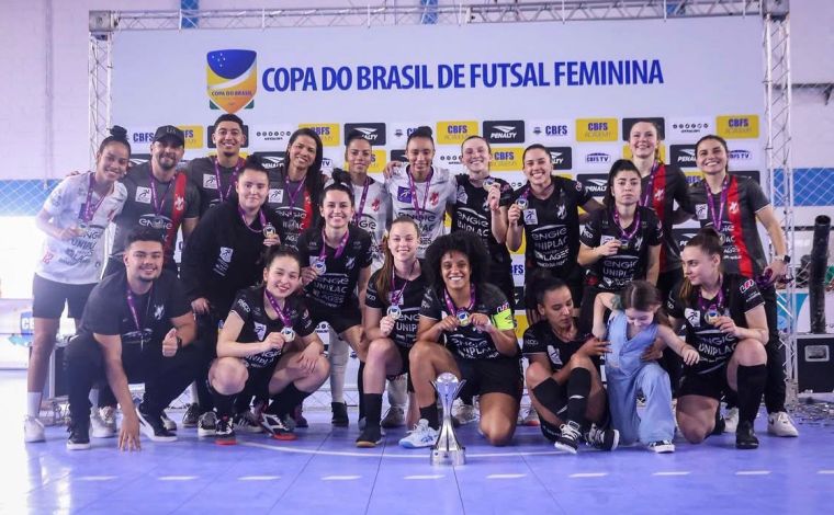 Leoas ficam com o vice-campeonato da Copa do Brasil de Futsal Feminino