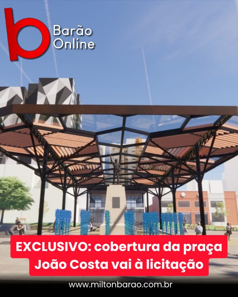 O que se sabe sobre eXCLUSIVO: cobertura da praça João Costa vai à licitação